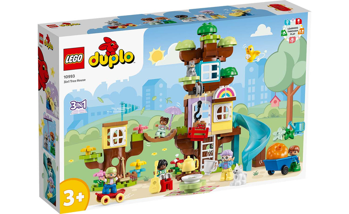 LEGO DUPLO 3-in-1 Tree House Building Set - 10993