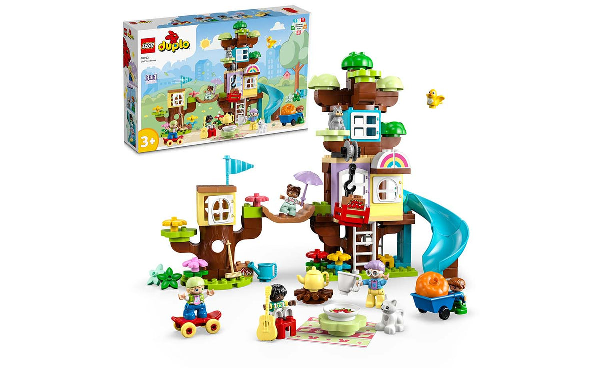 LEGO DUPLO 3-in-1 Tree House Building Set - 10993
