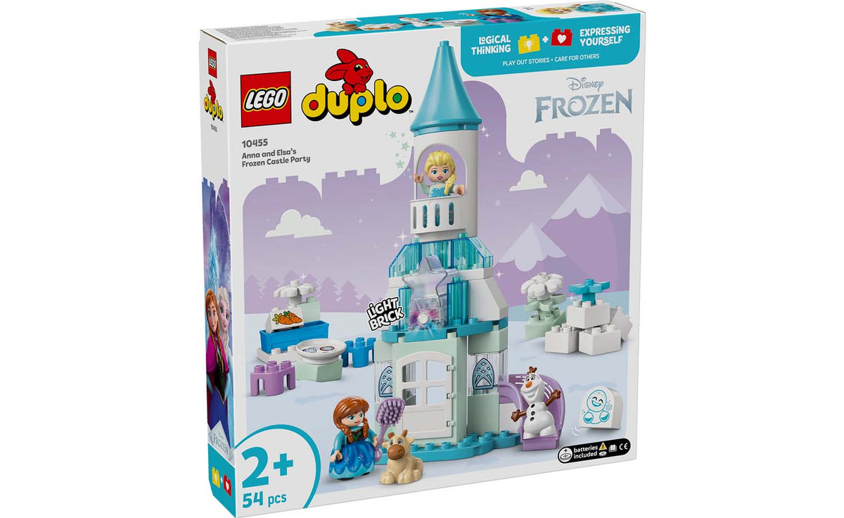 LEGO DUPLO Anna and Elsa's Frozen Castle Party Building Set - 10455