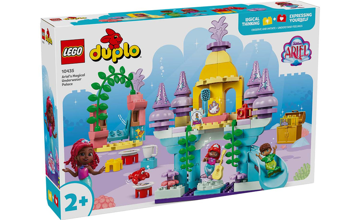 LEGO DUPLO Ariel's Magical Underwater Palace Building Set - 10435