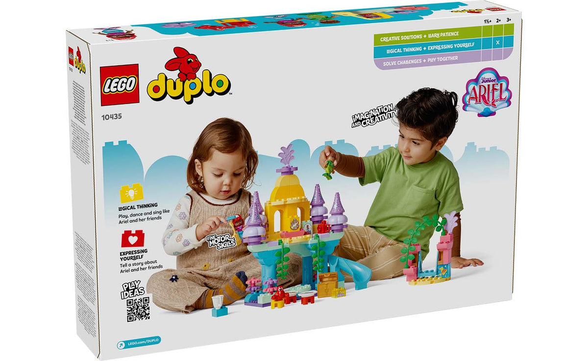 LEGO DUPLO Ariel's Magical Underwater Palace Building Set - 10435