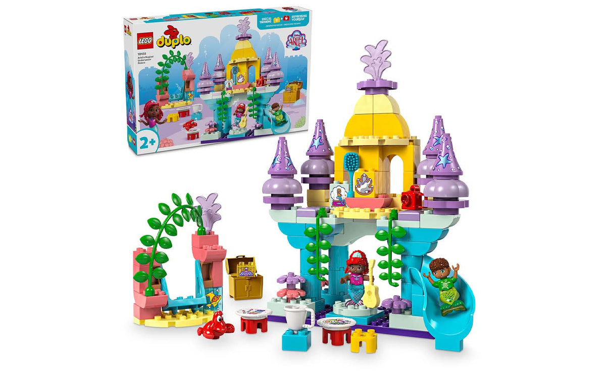 LEGO DUPLO Ariel's Magical Underwater Palace Building Set - 10435