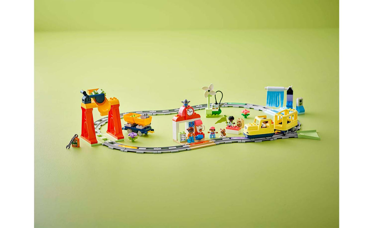 LEGO DUPLO Big Interactive Community Train Building Set - 10428