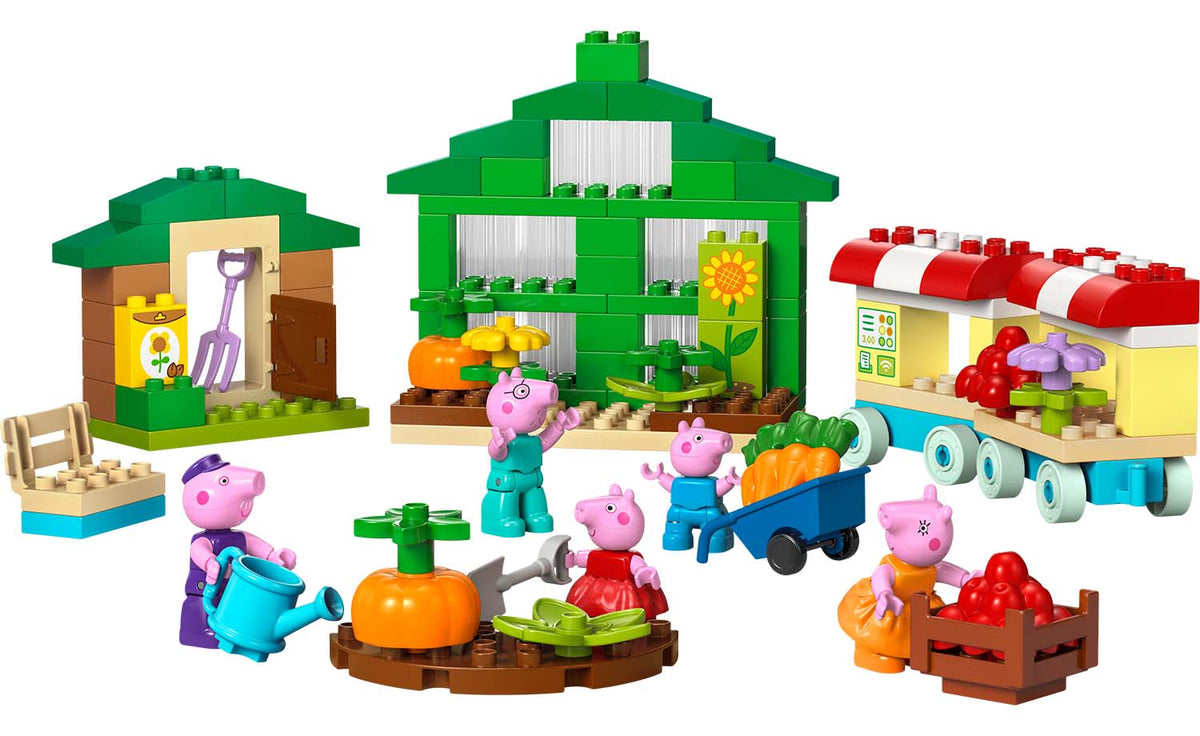 LEGO DUPLO Grandpa Pig's Garden and Greenhouse Building Set - 10461