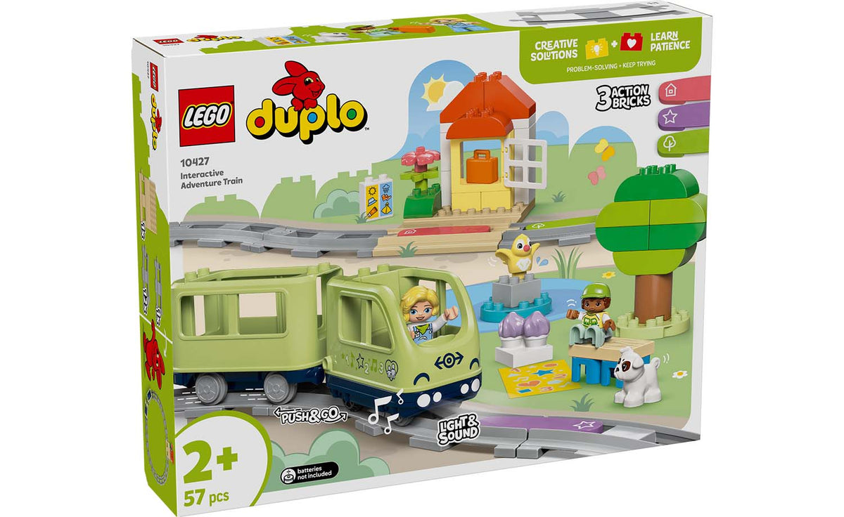 LEGO DUPLO Interactive Adventure Train Building Set - 10427