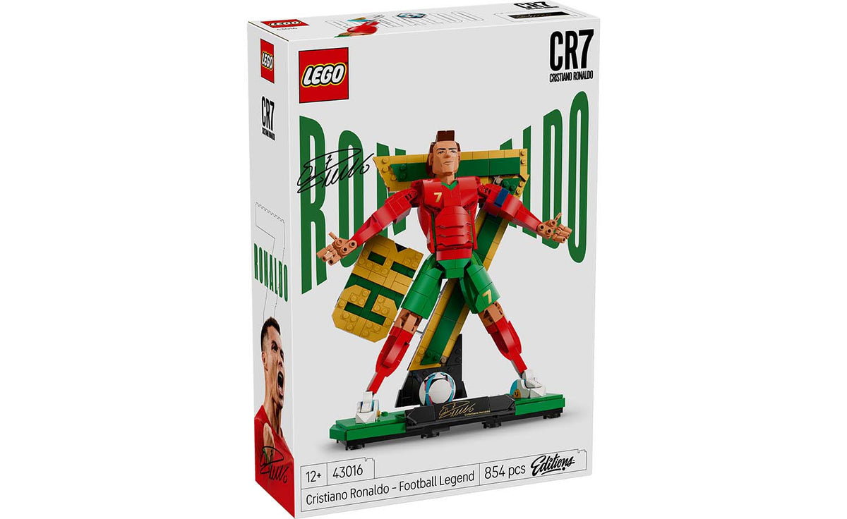 LEGO Editions Cristiano Ronaldo – Soccer Legend Building Set - 43016
