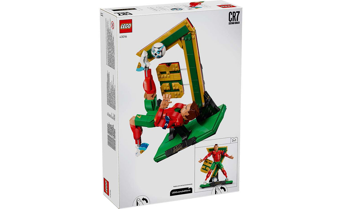 LEGO Editions Cristiano Ronaldo – Soccer Legend Building Set - 43016