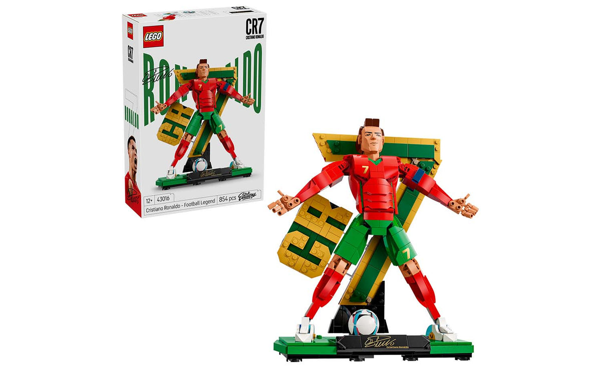 LEGO Editions Cristiano Ronaldo – Soccer Legend Building Set - 43016