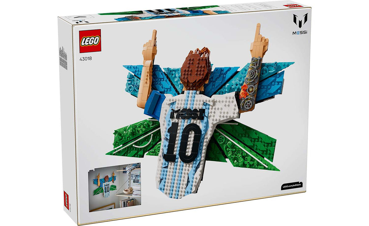 LEGO Editions Lionel Messi – Celebration Building Set - 43018