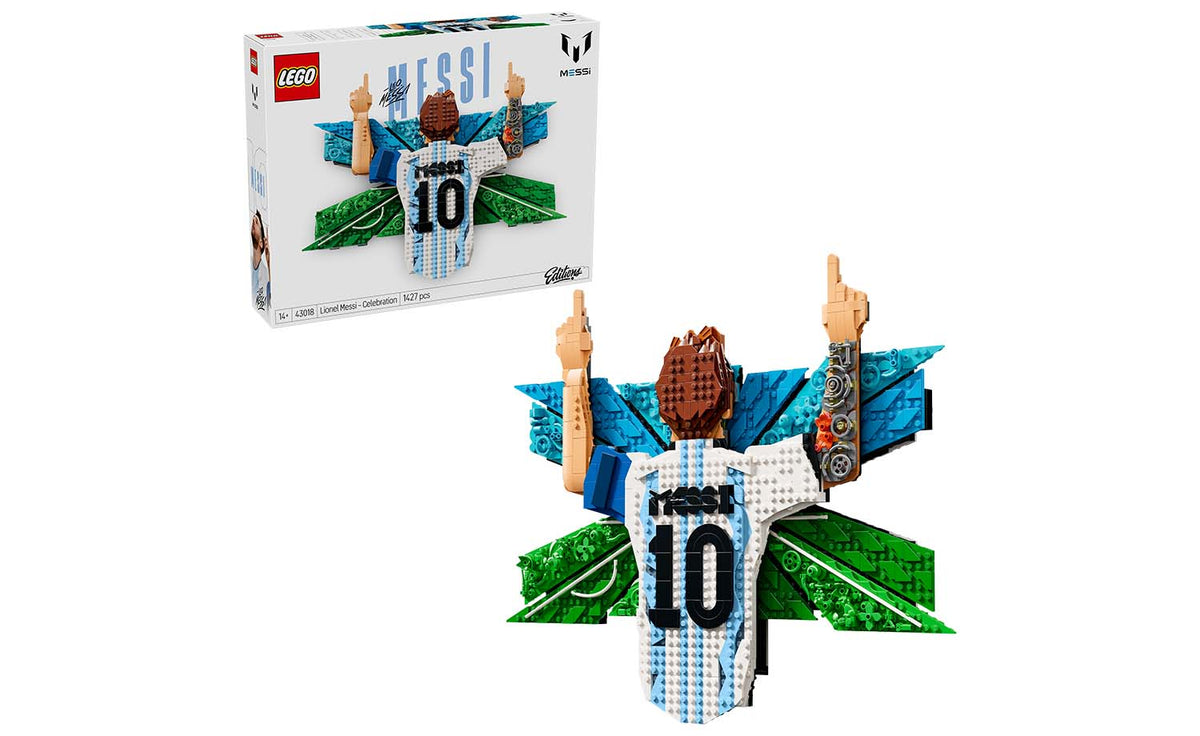 LEGO Editions Lionel Messi – Celebration Building Set - 43018