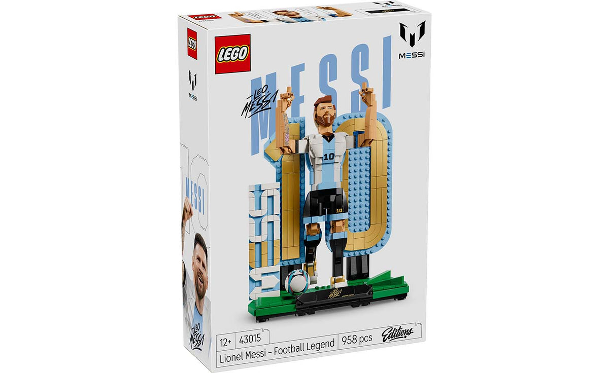 LEGO Editions Lionel Messi – Soccer Legend Building Set - 43015