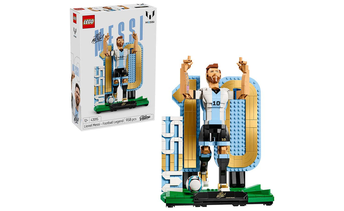 LEGO Editions Lionel Messi – Soccer Legend Building Set - 43015