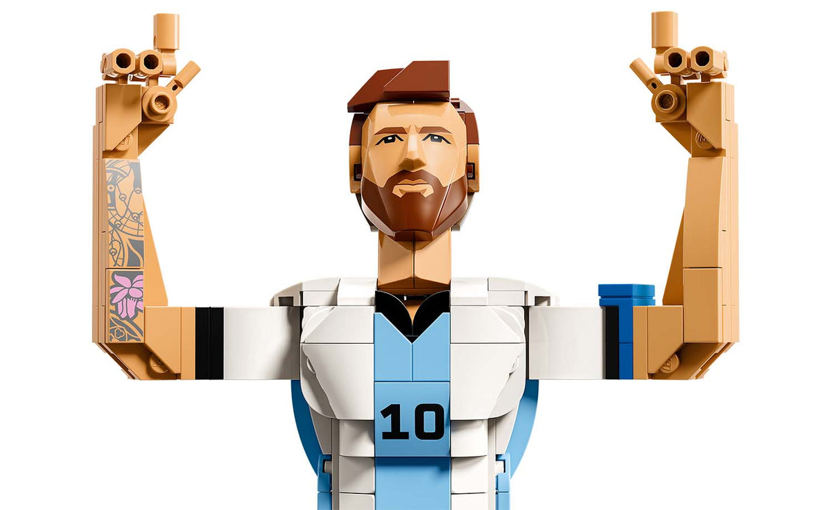 LEGO Editions Lionel Messi – Soccer Legend Building Set - 43015