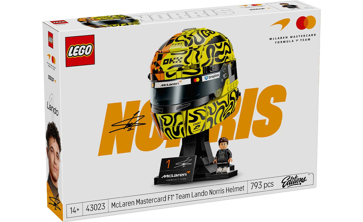 LEGO Editions McLaren Mastercard F1 Team Lando Norris Helmet Building Set - 43023