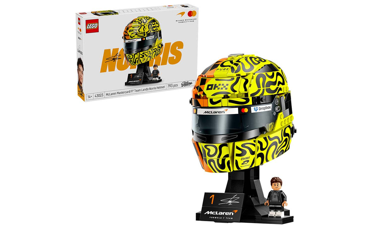 LEGO Editions McLaren Mastercard F1 Team Lando Norris Helmet Building Set - 43023
