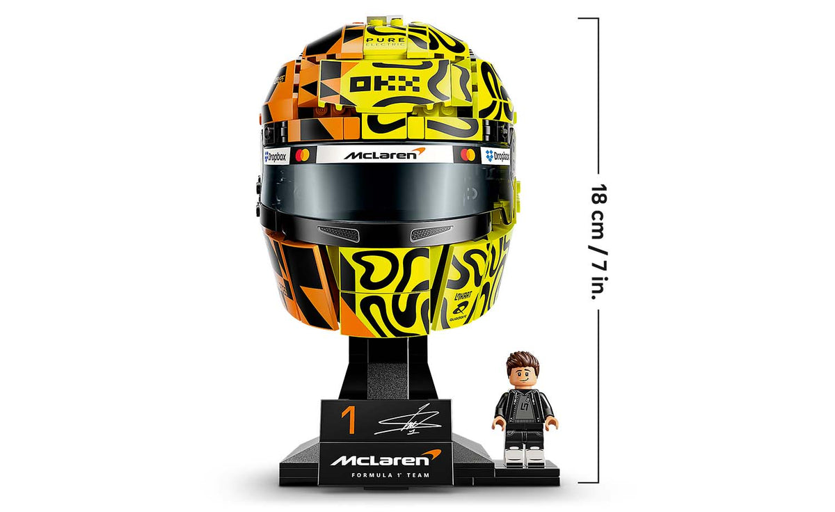 LEGO Editions McLaren Mastercard F1 Team Lando Norris Helmet Building Set - 43023