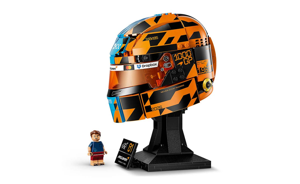 LEGO Editions McLaren Mastercard F1 Team Oscar Piastri Helmet Building Set - 43017