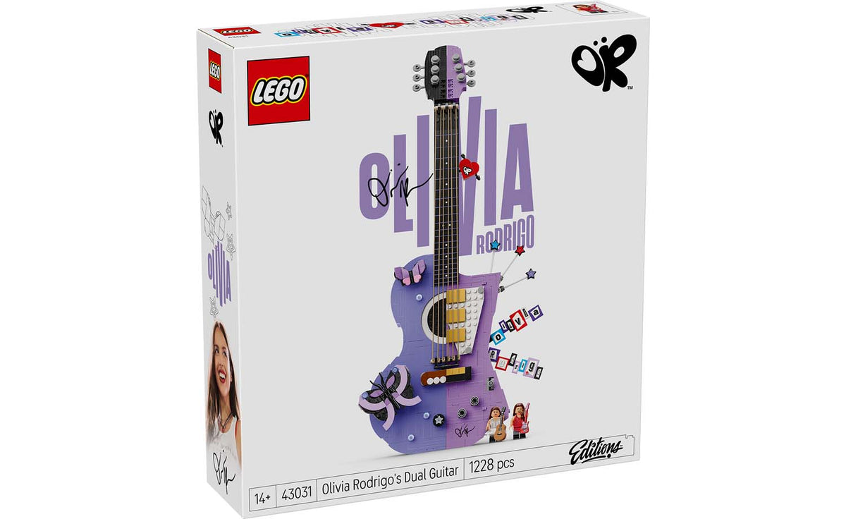 LEGO Editions Olivia Rodrigo's Dual Guitar Building Set - 43031
