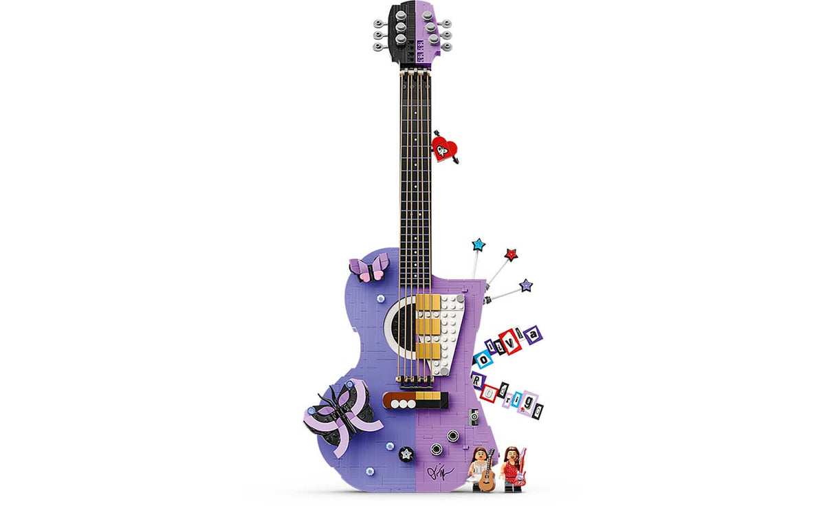 LEGO Editions Olivia Rodrigo's Dual Guitar Building Set - 43031