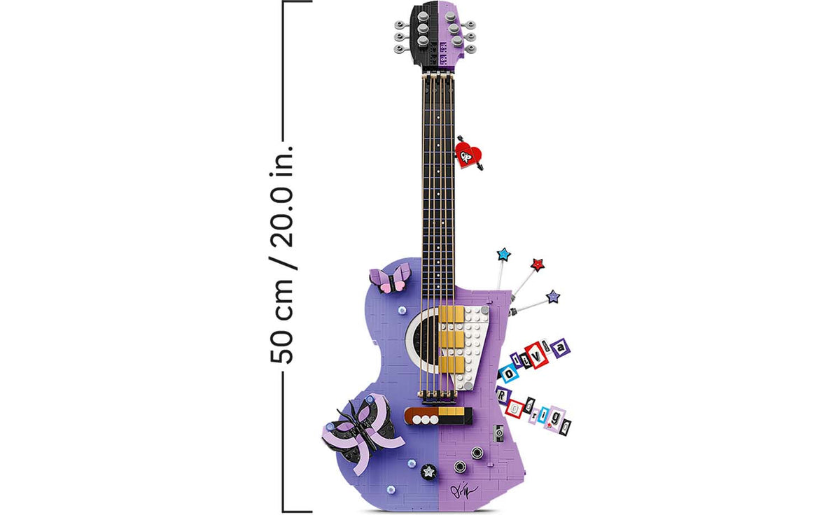 LEGO Editions Olivia Rodrigo's Dual Guitar Building Set - 43031