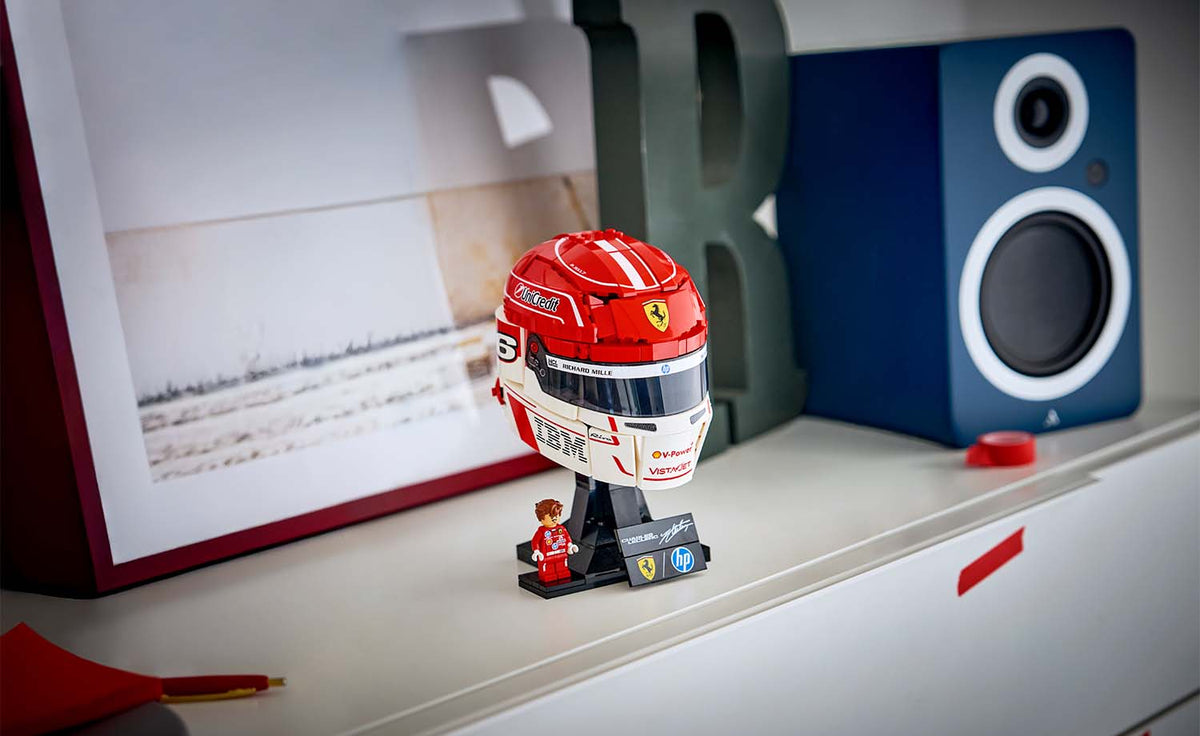 LEGO Editions Scuderia Ferrari HP Charles Leclerc Helmet Building Set - 43014
