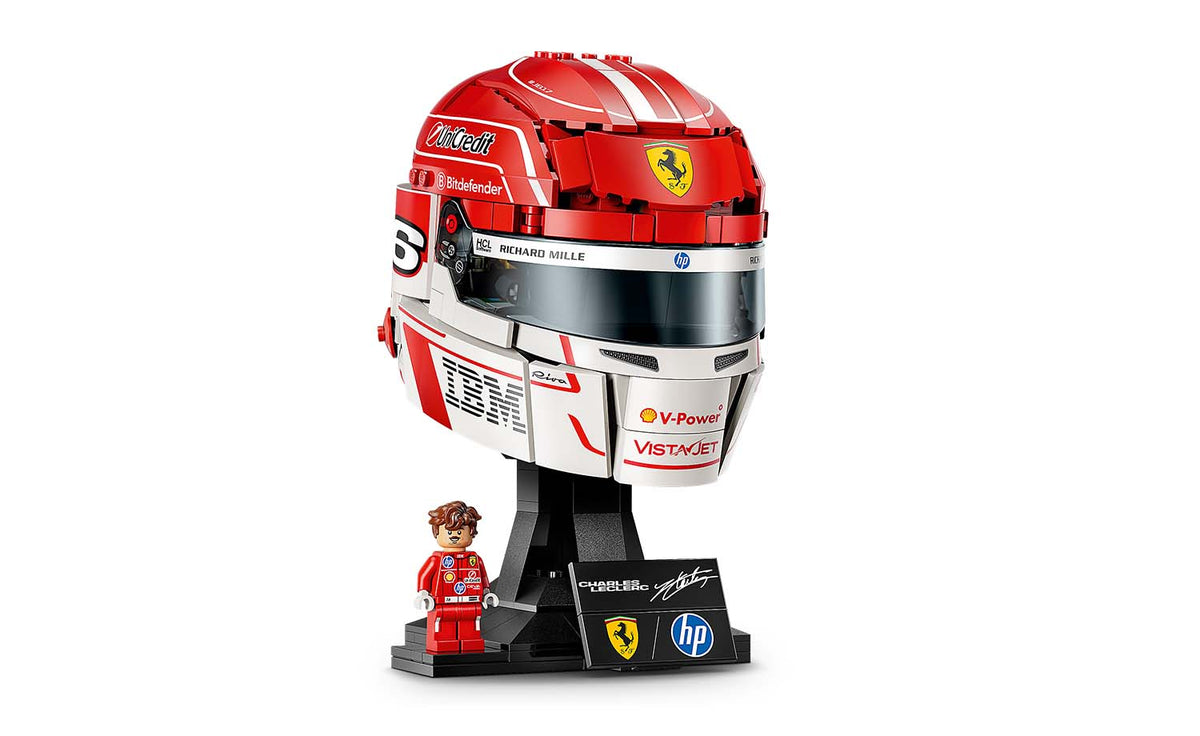 LEGO Editions Scuderia Ferrari HP Charles Leclerc Helmet Building Set - 43014