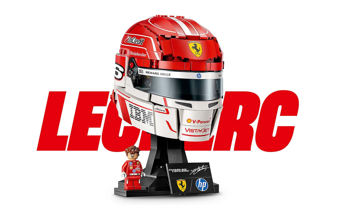 LEGO Editions Scuderia Ferrari HP Charles Leclerc Helmet Building Set - 43014