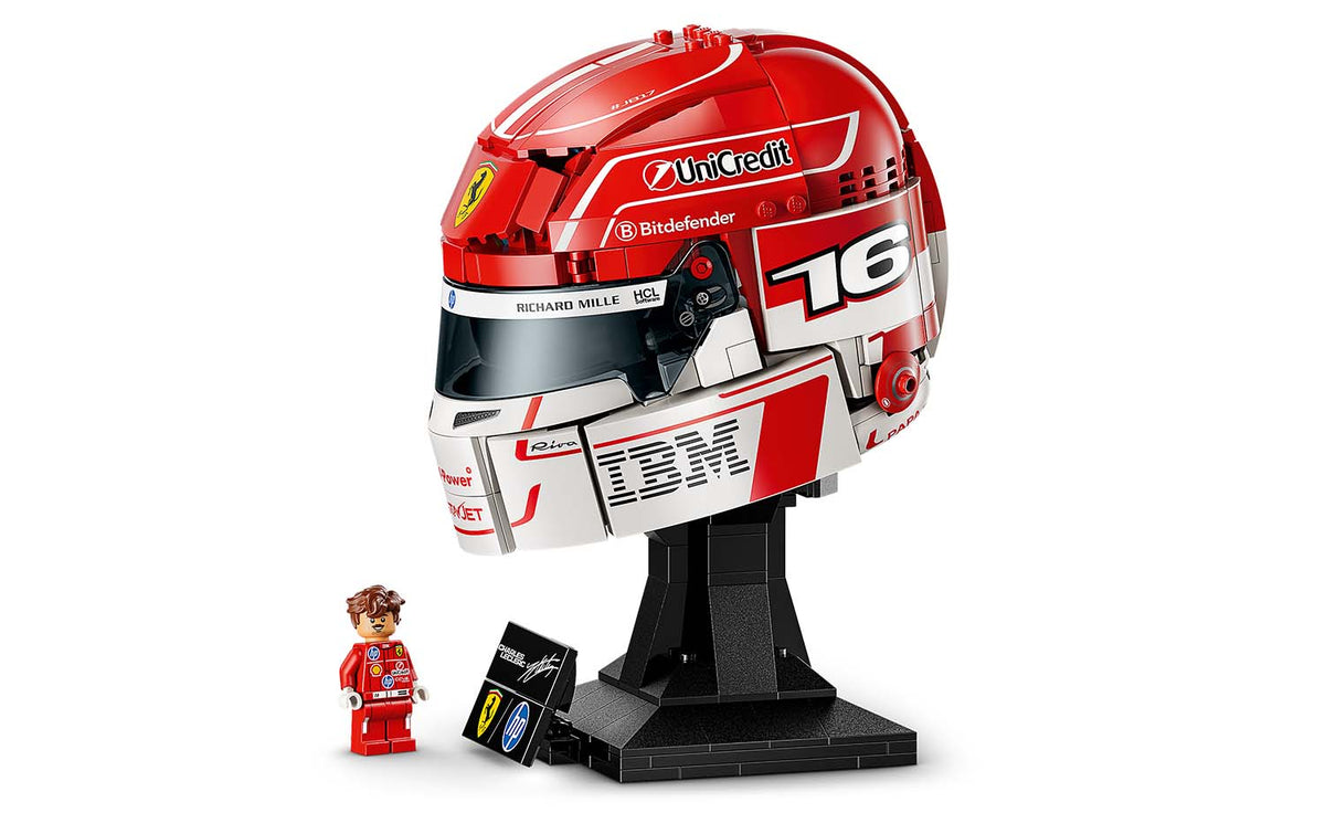 LEGO Editions Scuderia Ferrari HP Charles Leclerc Helmet Building Set - 43014