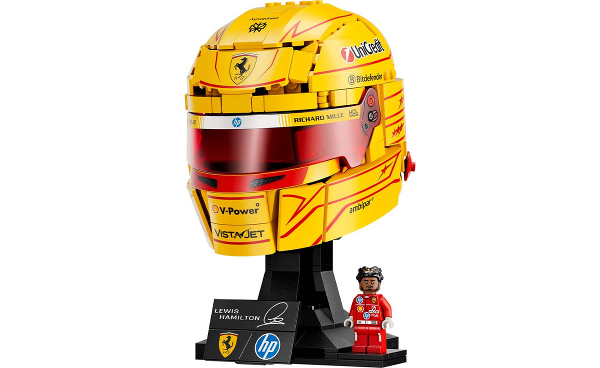 LEGO Editions Scuderia Ferrari HP Lewis Hamilton Helmet Building Set - 43022