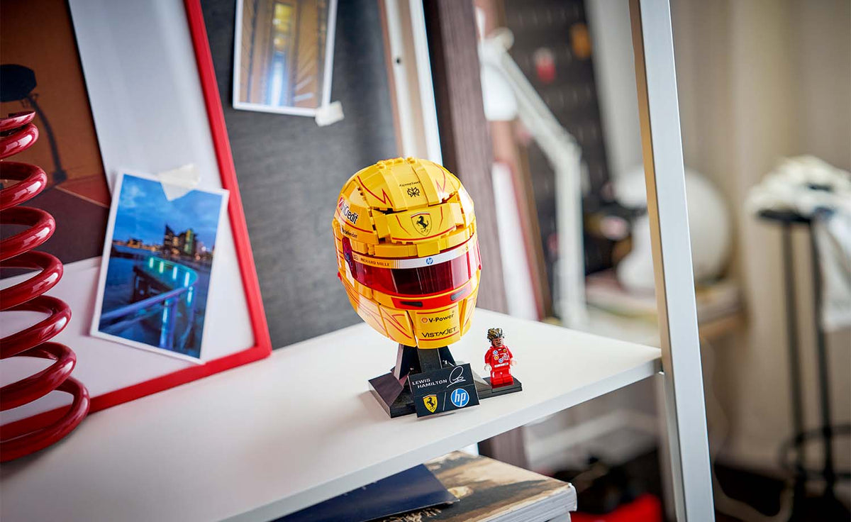 LEGO Editions Scuderia Ferrari HP Lewis Hamilton Helmet Building Set - 43022