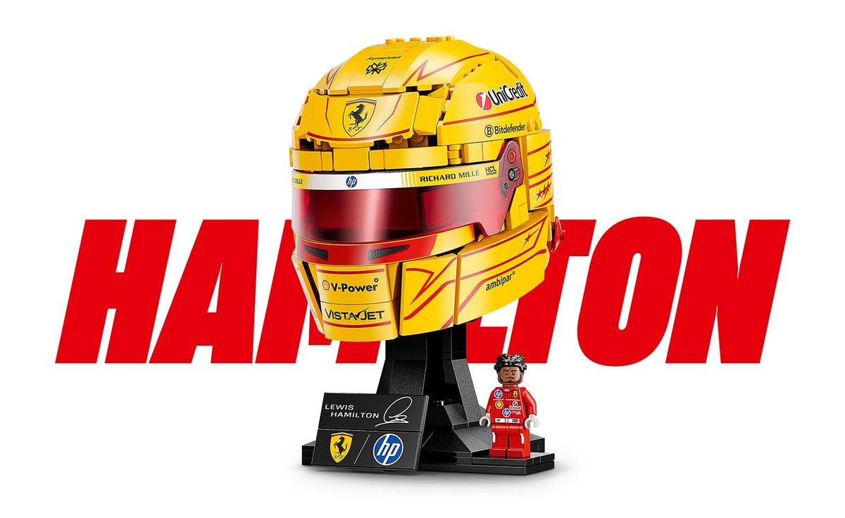 LEGO Editions Scuderia Ferrari HP Lewis Hamilton Helmet Building Set - 43022