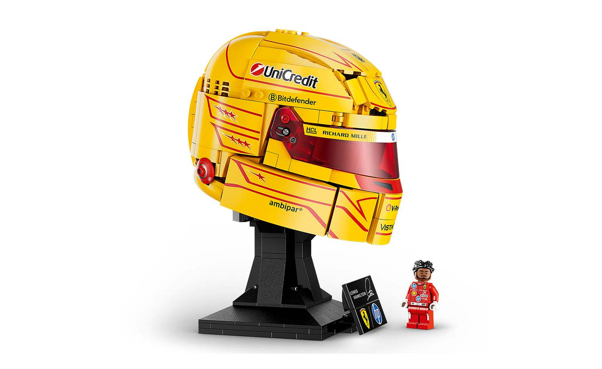 LEGO Editions Scuderia Ferrari HP Lewis Hamilton Helmet Building Set - 43022