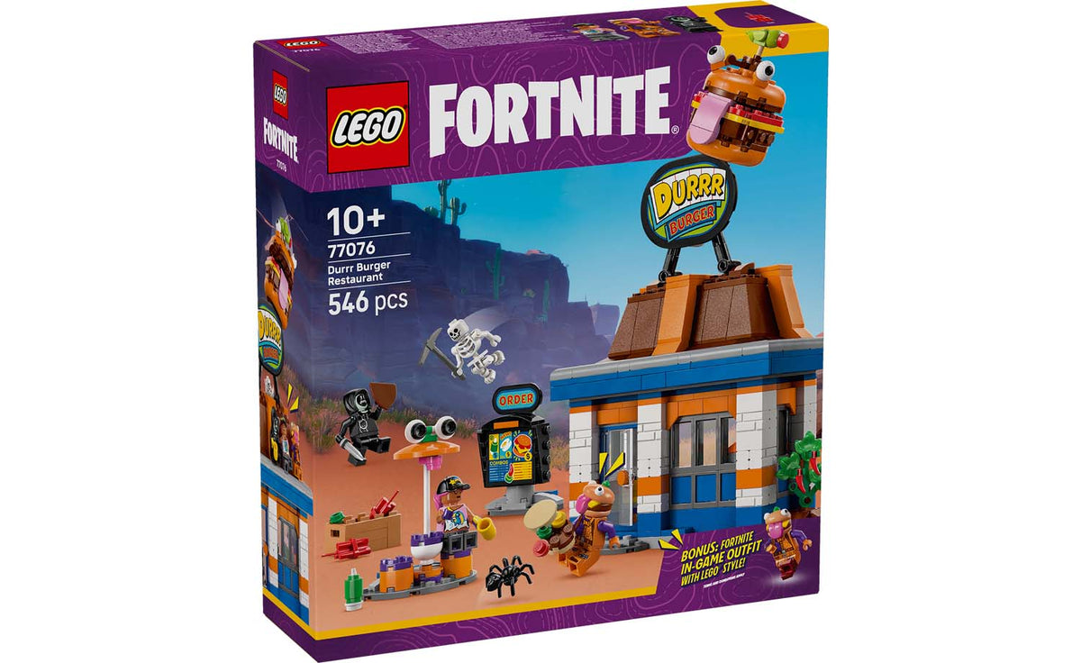 LEGO Fortnite Durrr Burger Restaurant Building Set - 77076