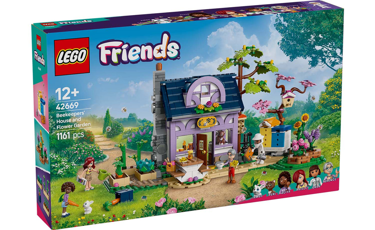 LEGO Friends Beekeepers' House and Flower Garden Building Set - 42669
