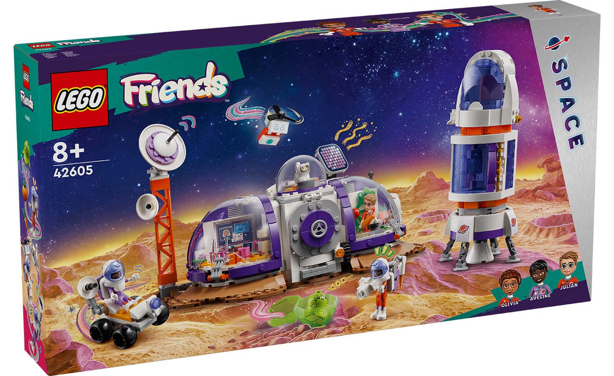 LEGO Friends Mars Space Base and Rocket Building Set - 42605