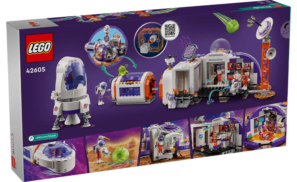 LEGO Friends Mars Space Base and Rocket Building Set - 42605