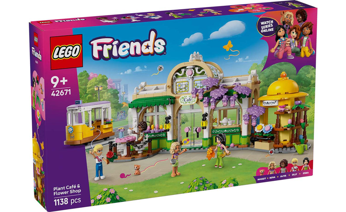 LEGO Friends Plant Café & Flower Shop Building Set - 42671