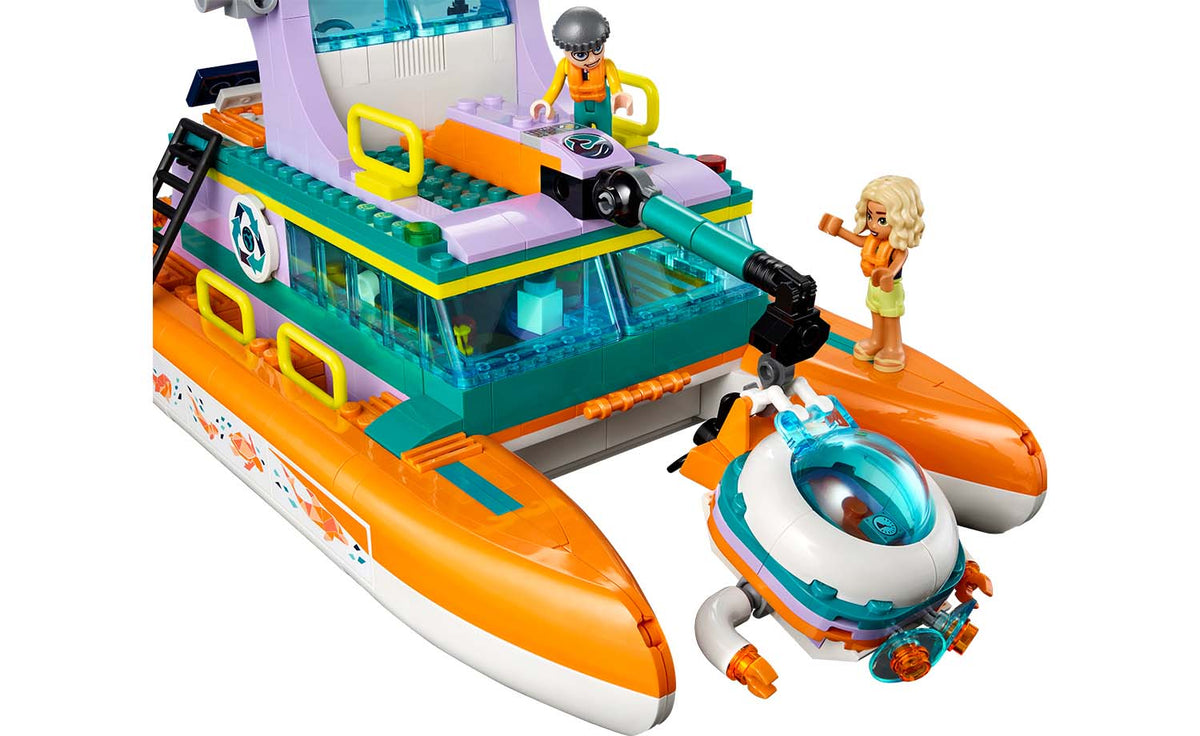 LEGO Friends Sea Rescue Boat Building Set - 41734