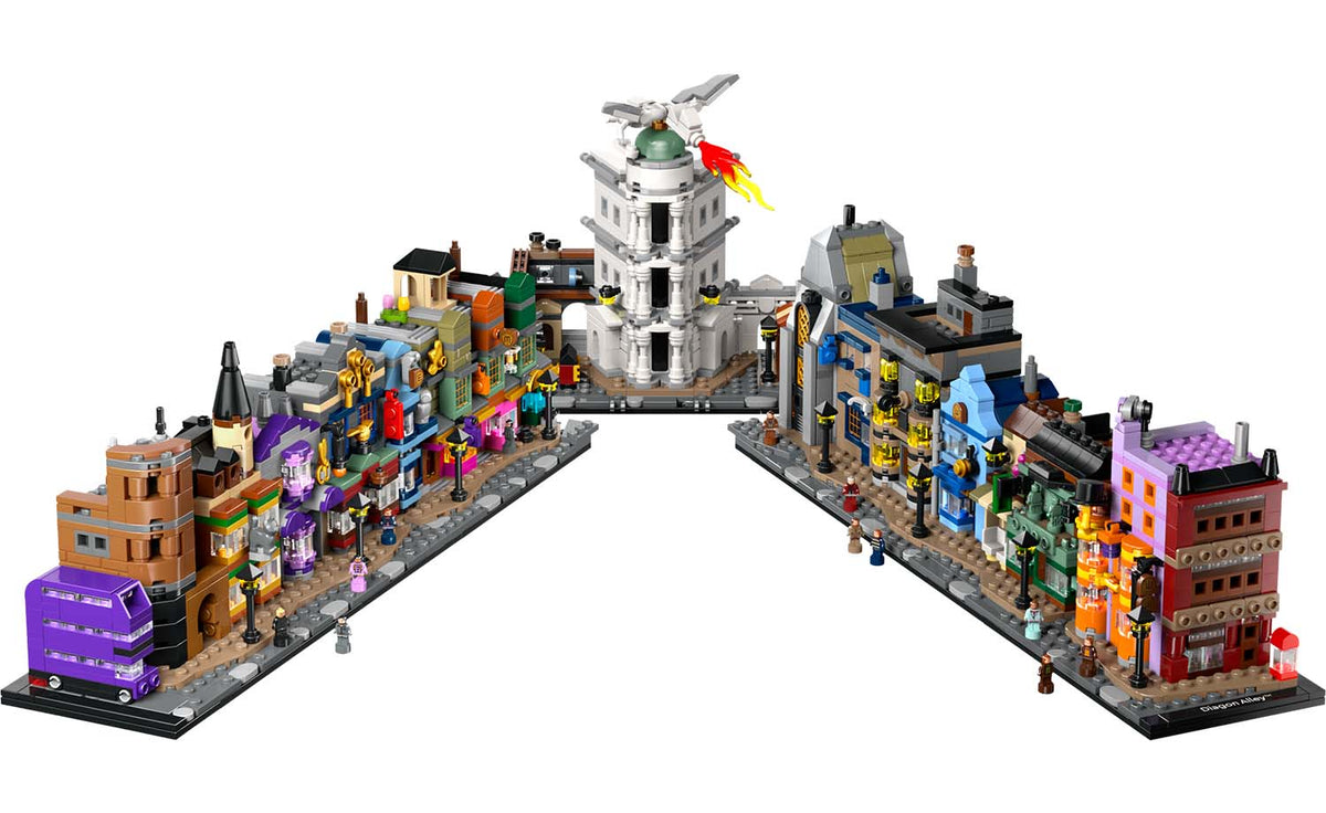 LEGO Harry Potter Diagon Alley Wizarding Shops Building Set - 76444