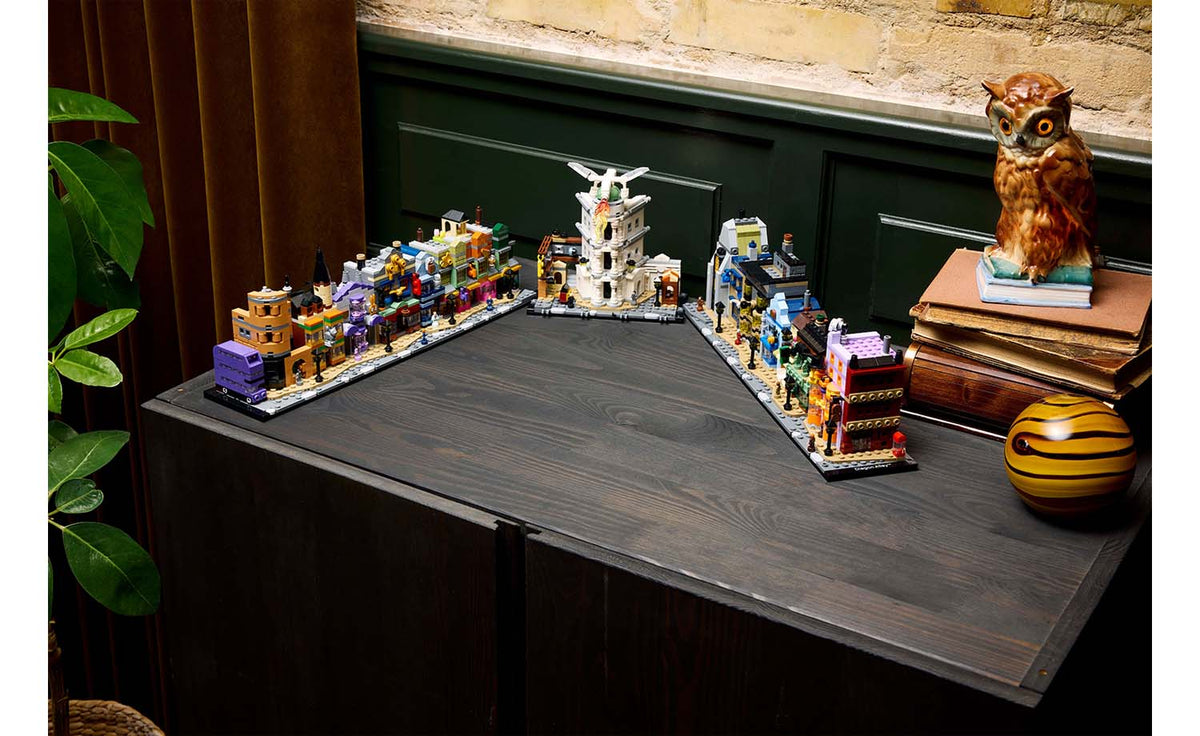 LEGO Harry Potter Diagon Alley Wizarding Shops Building Set - 76444