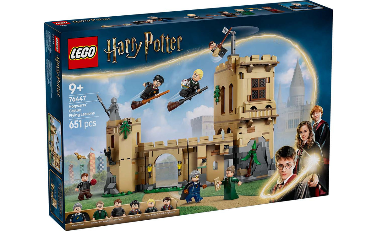 LEGO Harry Potter Hogwarts Castle: Flying Lessons Building Set - 76447