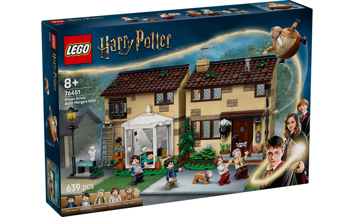 LEGO Harry Potter Privet Drive: Aunt Marge's Visit Building Set - 76451