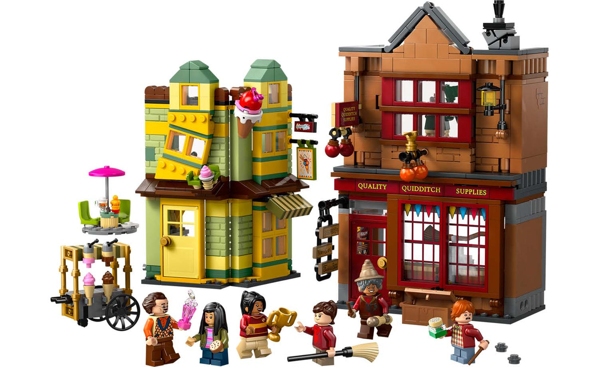 LEGO Harry Potter Quality Quidditch Supplies & Ice Cream Parlour Building Set - 76452