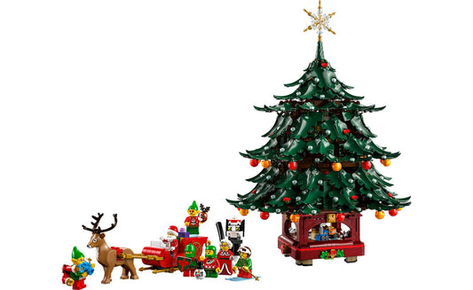 LEGO Iconic Family Christmas Tree Decoration Display Model - Set 41843