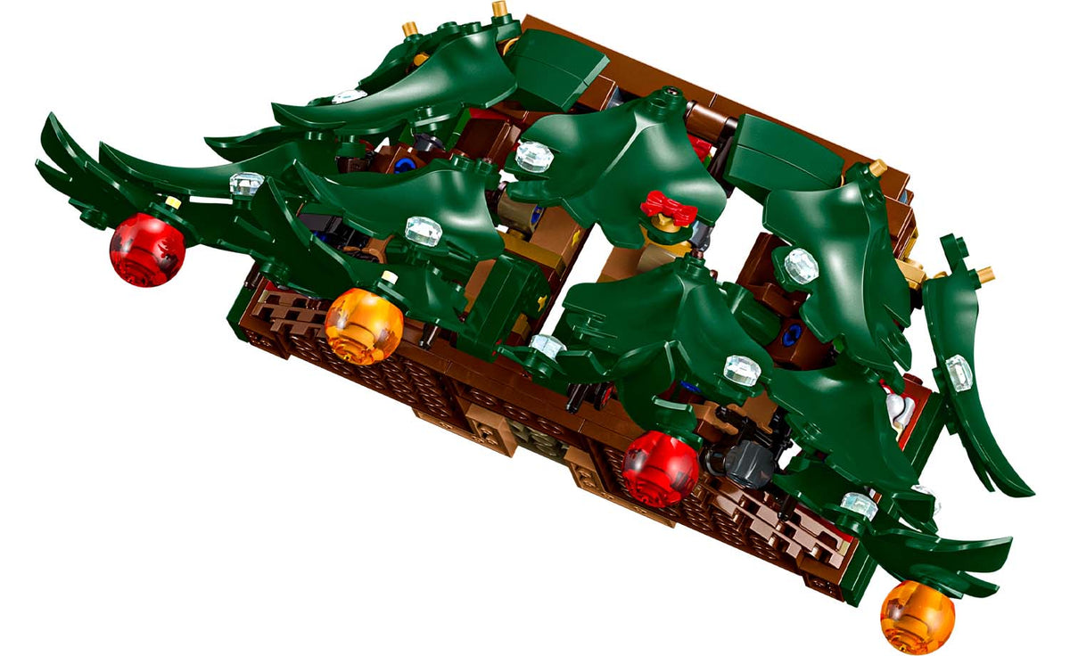 LEGO Iconic Family Christmas Tree Decoration Display Model - Set 41843