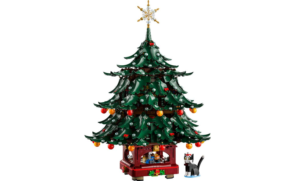 LEGO Iconic Family Christmas Tree Decoration Display Model - Set 41843
