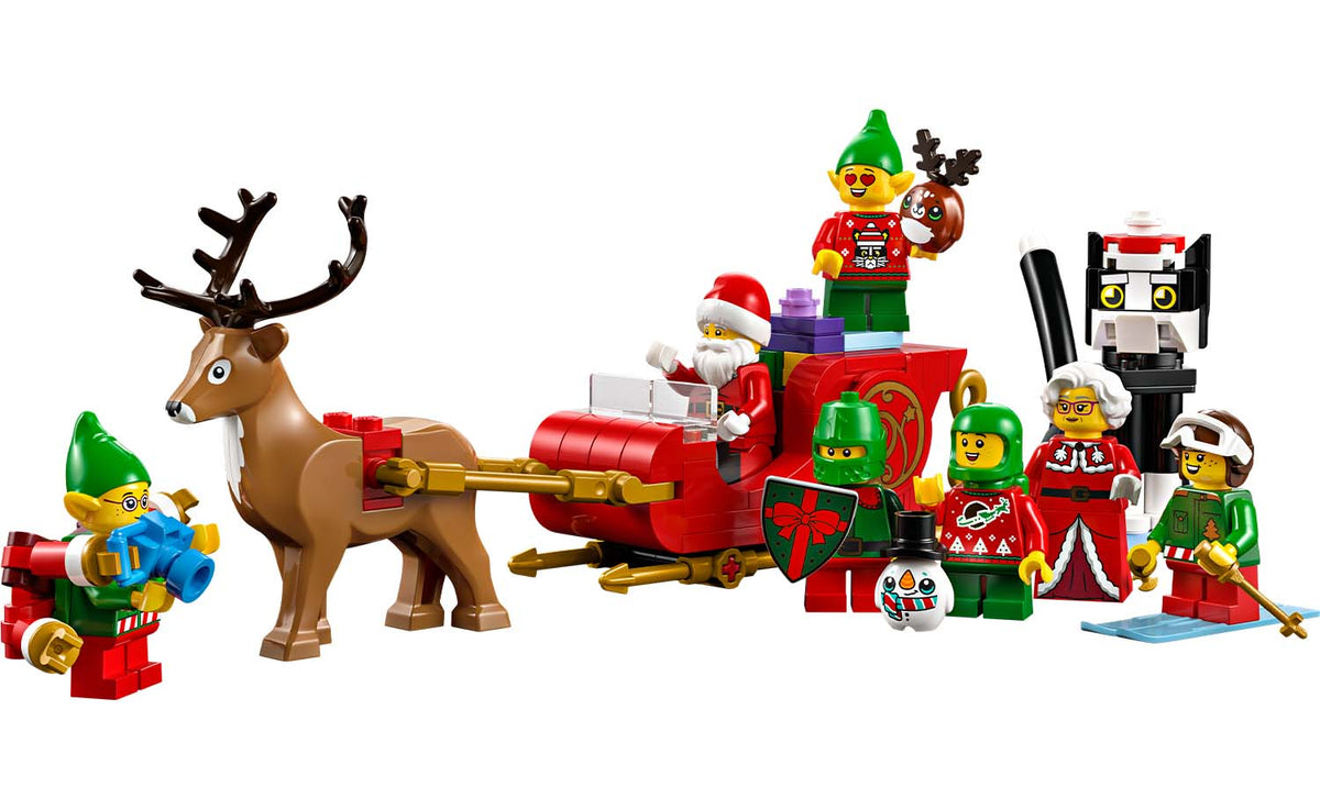 LEGO Iconic Family Christmas Tree Decoration Display Model - Set 41843