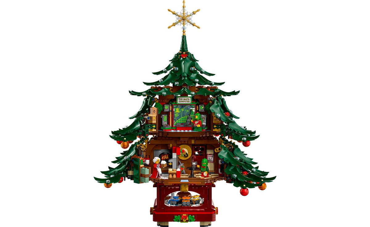 LEGO Iconic Family Christmas Tree Decoration Display Model - Set 41843