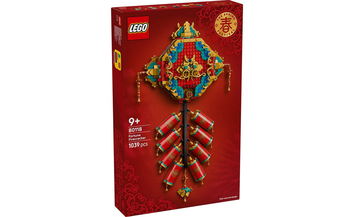 LEGO Iconic Fortune Firecracker Building Set - 80118