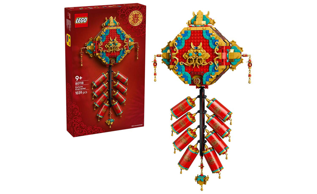 LEGO Iconic Fortune Firecracker Building Set - 80118